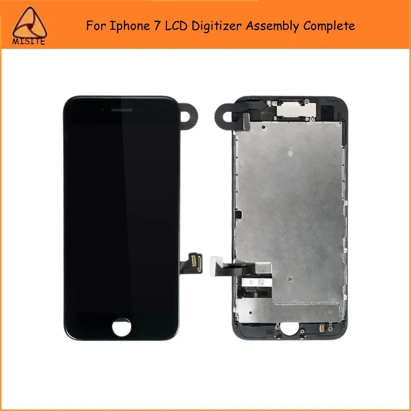 

Tested i7 7G LCD Assembly for Iphone 7 7G LCD Digitizer Assembly complete +Front Camera Flex Cable+Earspeaker+LCD Backplate flex