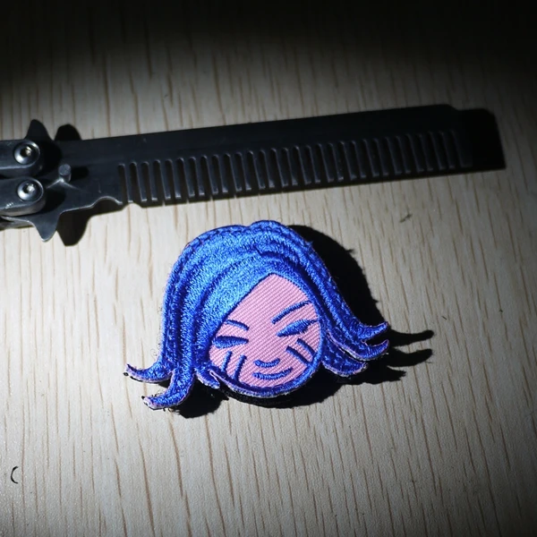 Комплект из 2 предметов с вышивкой тактическая нашивка для девочек крючок головы