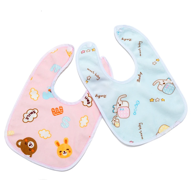 DMROLES Baby Cute Cartoon Childlike Infant Toddler Boy Girl Bibs Child Waterproof Cotton Bandana Burp Cloths | Детская одежда и