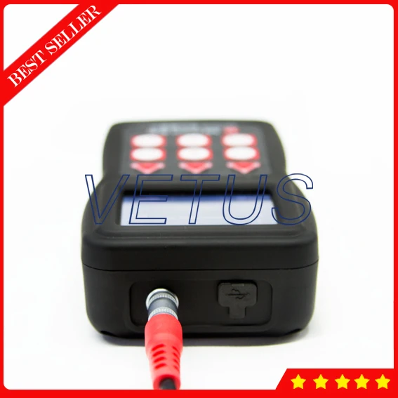 Портативный тестер твердости металла MH600 с цветным ЖК дисплеем цифровое