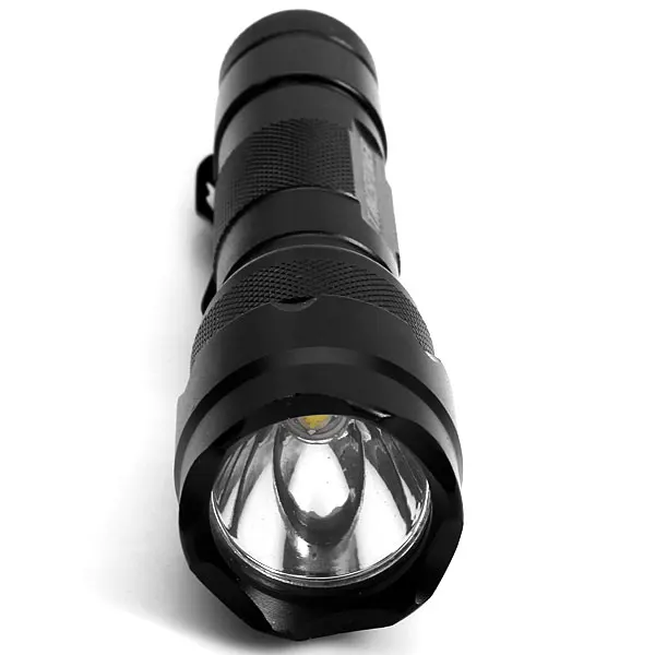 TP 502 Cree XML U2 1200 люмен 5 режимов Белый свет фонарик черный | Лампы и освещение