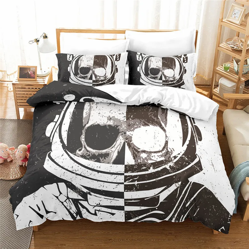 

New sugar skull Bedding set Twin Queen King Duvet Cover Pillowcase bed comforter Home Textiles Free Shipping