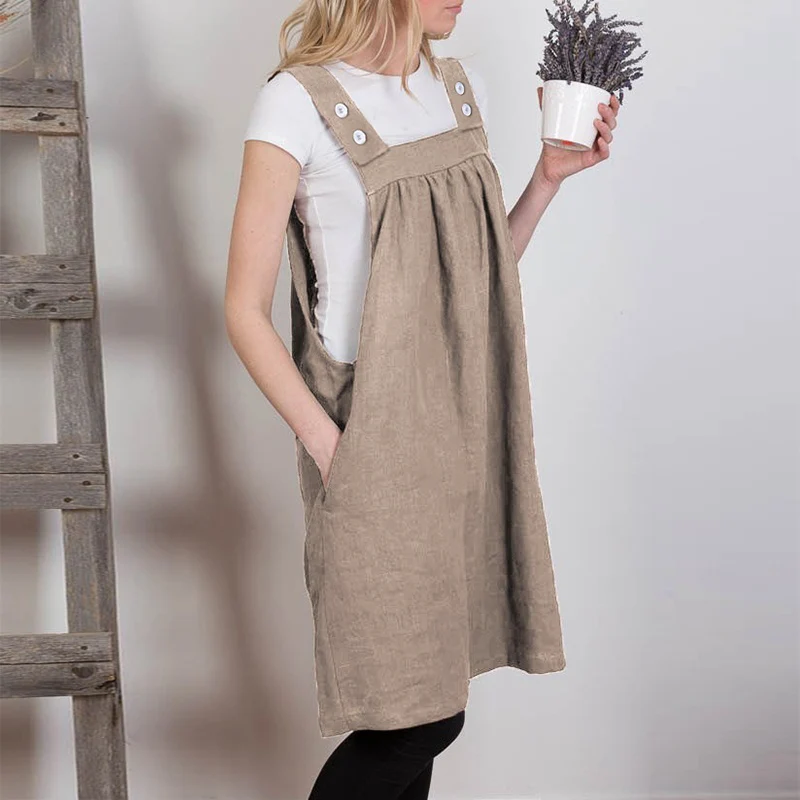 Модные женские повседневные Дамский джемпер на пуговицах свободные платья до