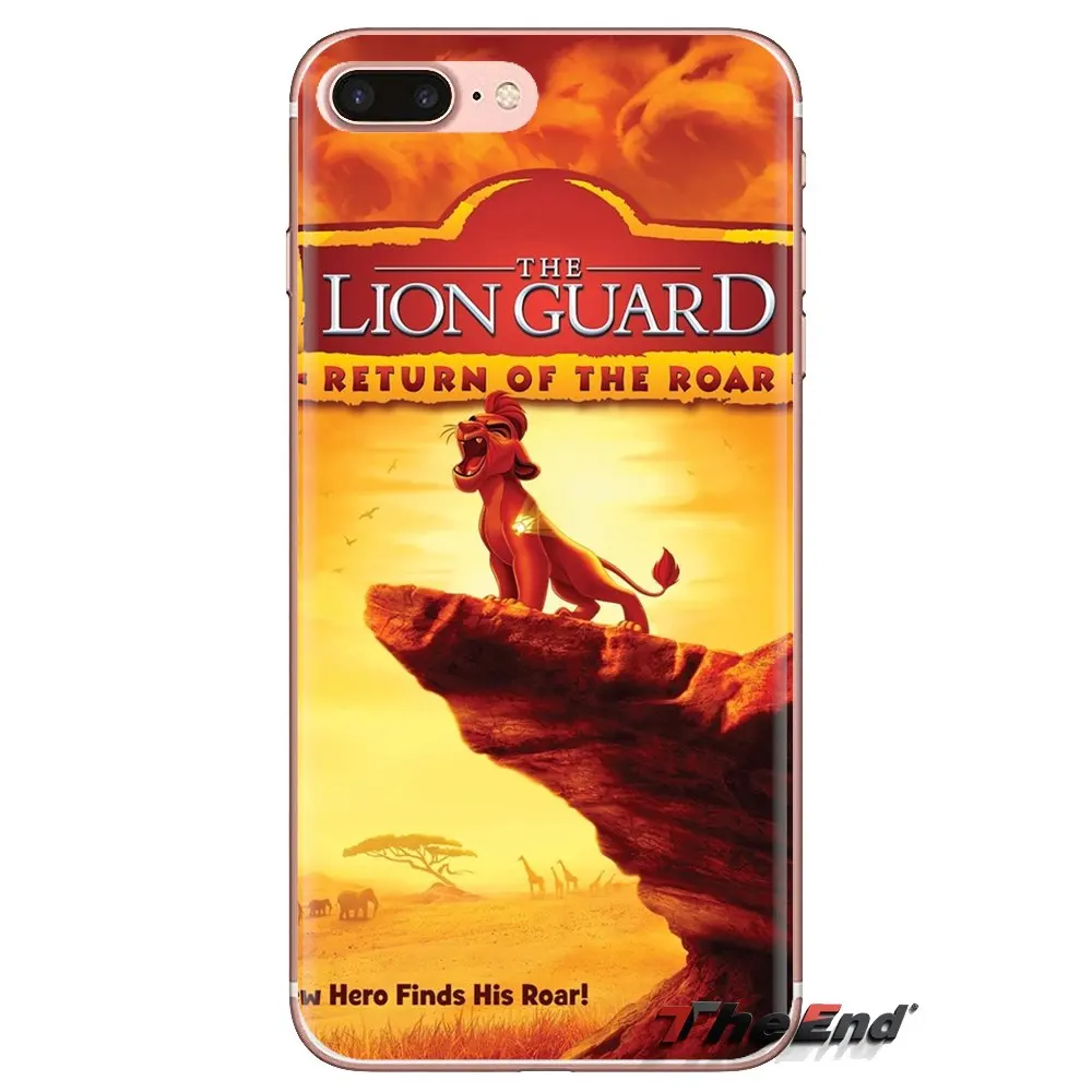 The Lion Guard Soft Transparent Shell Covers For LG Spirit Motorola Moto X4 E4 E5 G5 G5S G6 Z Z2 Z3 G2 G3 C Play Plus Mini |