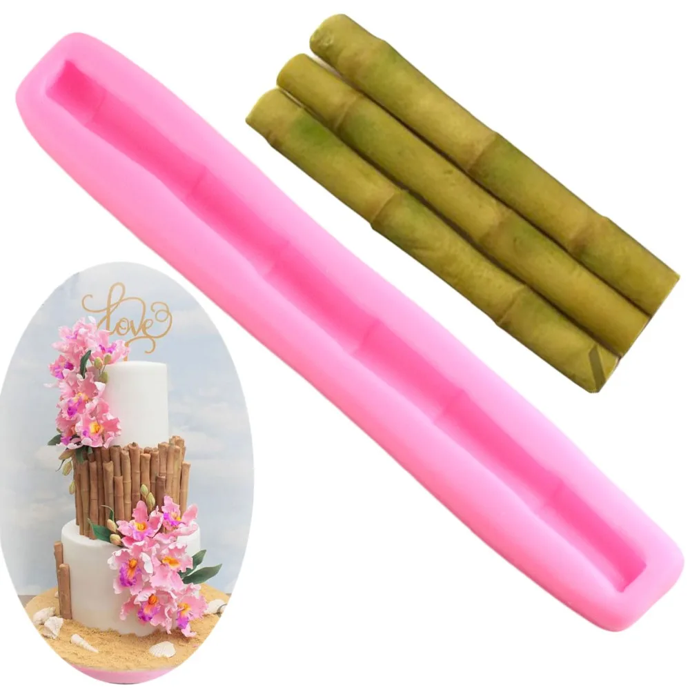 Бамбуковая силиконовая форма для украшения тортов