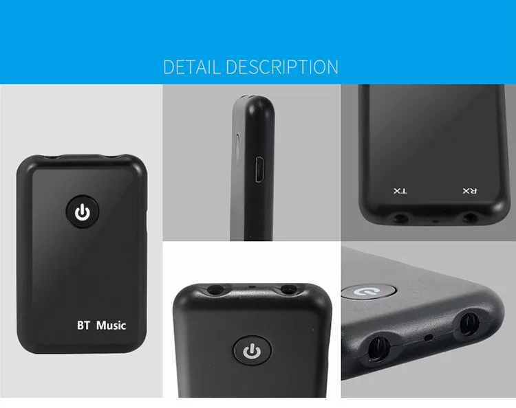 Новинка 2 в 1 беспроводной Bluetooth передатчик приемник стерео аудио музыкальный