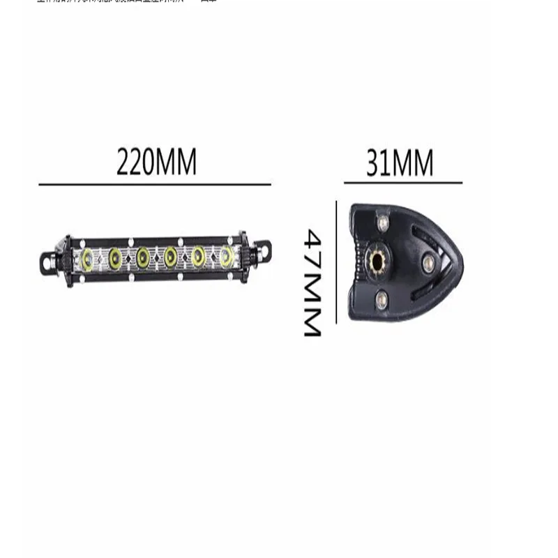 Водонепроницаемый 18 Вт DRL светодио дный пятно Наводнение свет работы Worklight 9 32 В 4WD