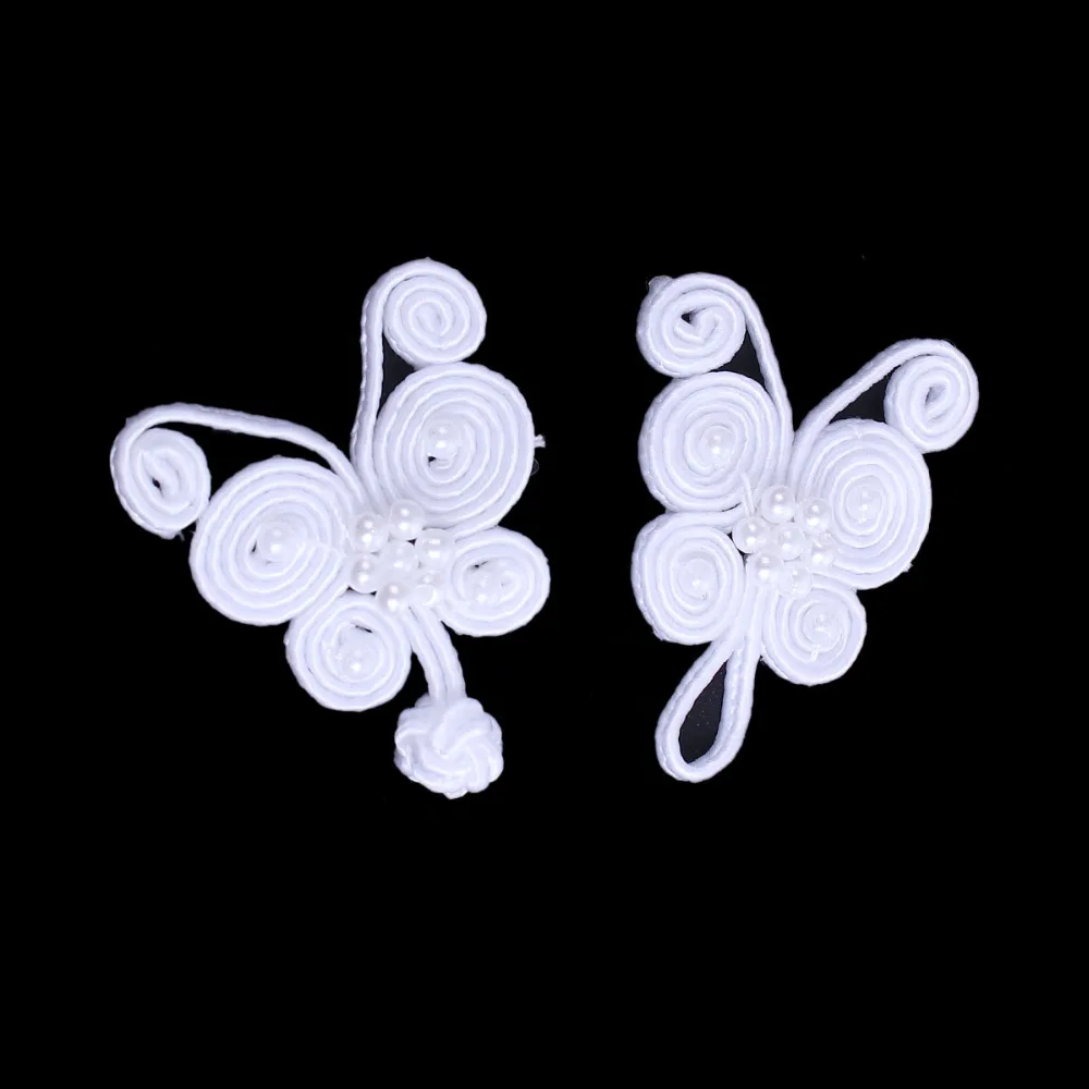 DoreenBeads, 5 пар, китайский узел, пуговицы, Бабочка, бусина-пуговица, Cheongsam, костюм Tang, пригласительные аксессуары, длина около 6,5 см, 4 стиля