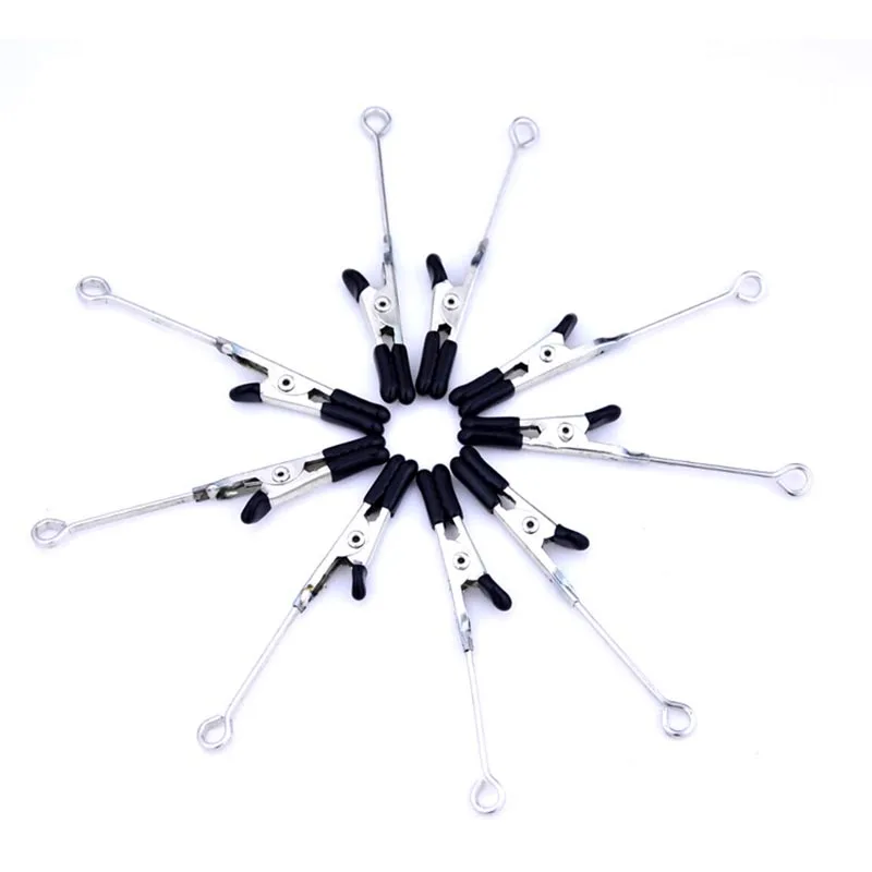 2 шт. стальные зажимы для сосков и малых половых губ клитора ушей экзотические