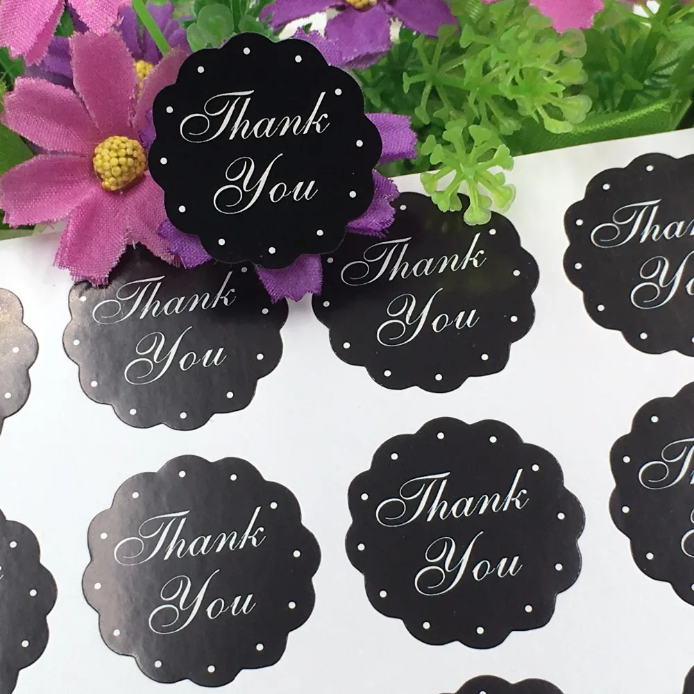 1000 шт. ярлыки для упаковки тортов коробок и сумок | Украшения аксессуары