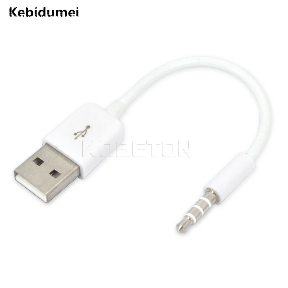 Kebidumei Оптовая синхронизация 3 5 мм AUX аудио разъем штекер USB 2 0 Женский конвертер