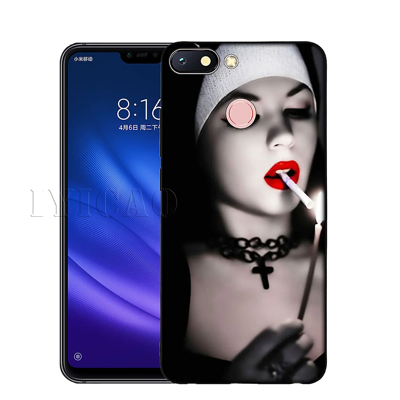 IYICAO Sister nun Модный мягкий силиконовый чехол для телефона Xiaomi Mi 9 SE 9T CC9 CC9E 8 A3 Pro A1 A2 Lite
