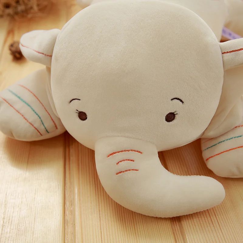 1 шт. Kawaii слон плюшевые куклы спальный подушки детские мягкие подпушка Хлопок