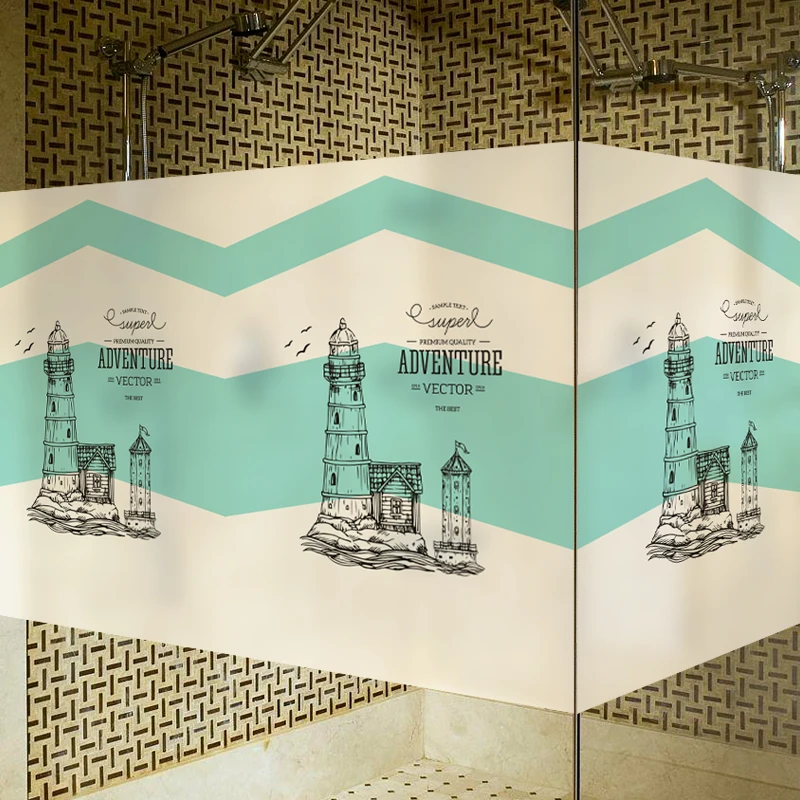 Бесплатная индивидуальные витражи статический цепляются фильм окна матовые