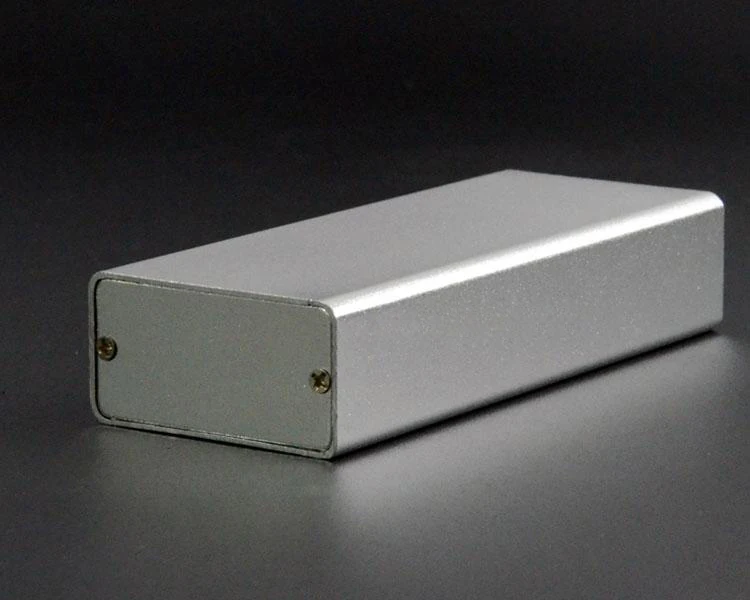 

Aluminum enclosure Instrument shell electric project box DIY 44X23X110mm silver NEW desktop case wholesale price