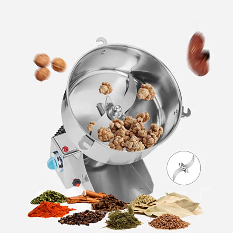 Многофункциональный поворотного типа 2000 г портативный травяной измельчитель