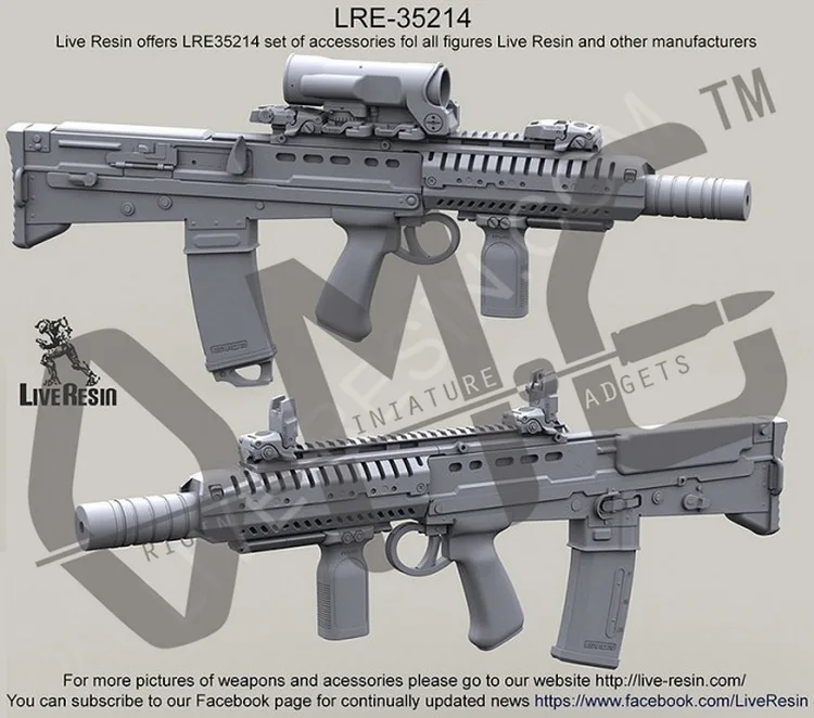 [Набор моделей в масштабе] искусственная Смола реальной модели 1/35 L85A2 SAS CQB с