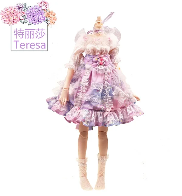 DIY Baby Doll ткань платье наборы древний костюм Одежда для 45 см BJD платье/Детские Подарки для девочек/кукла костюм не содержит куклы - Цвет: NO.9