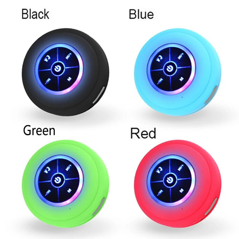 На открытом воздухе Bluetooth Динамик присоска Водонепроницаемый Беспроводной