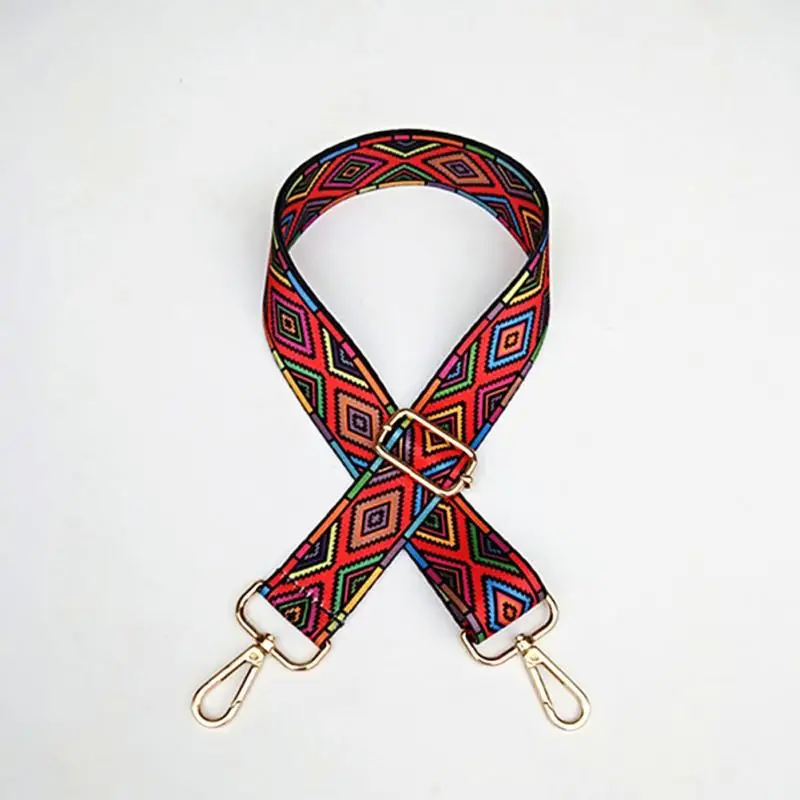 Разноцветный ремень в этническом стиле аксессуары для ремней с радугой
