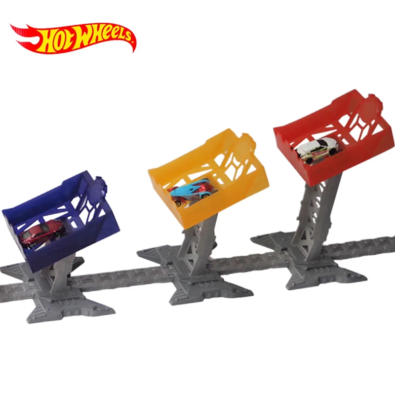 Лидер продаж набор пусковых дорожек Hot Wheels Детская электрическая квадратная