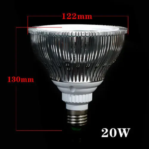 6 * DHL Высокая яркость 15 Вт 20 Par38 P38 E27/E26 LED COB прожектор лампа точечное освещение