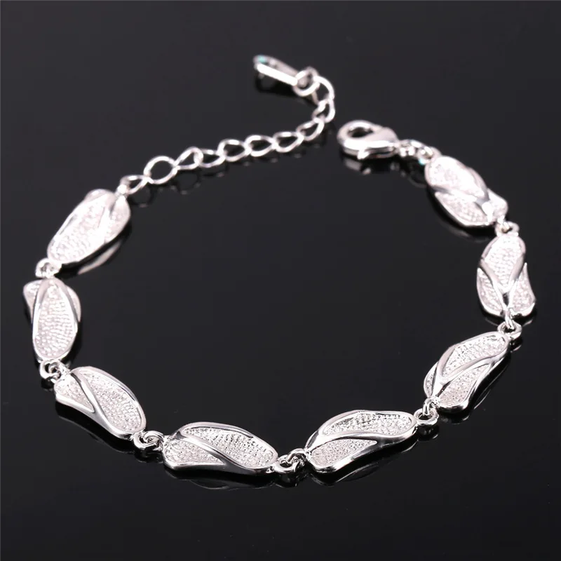 Женские шлепанцы Kpop браслеты с цепочкой золотого/серебряного цвета пляжная