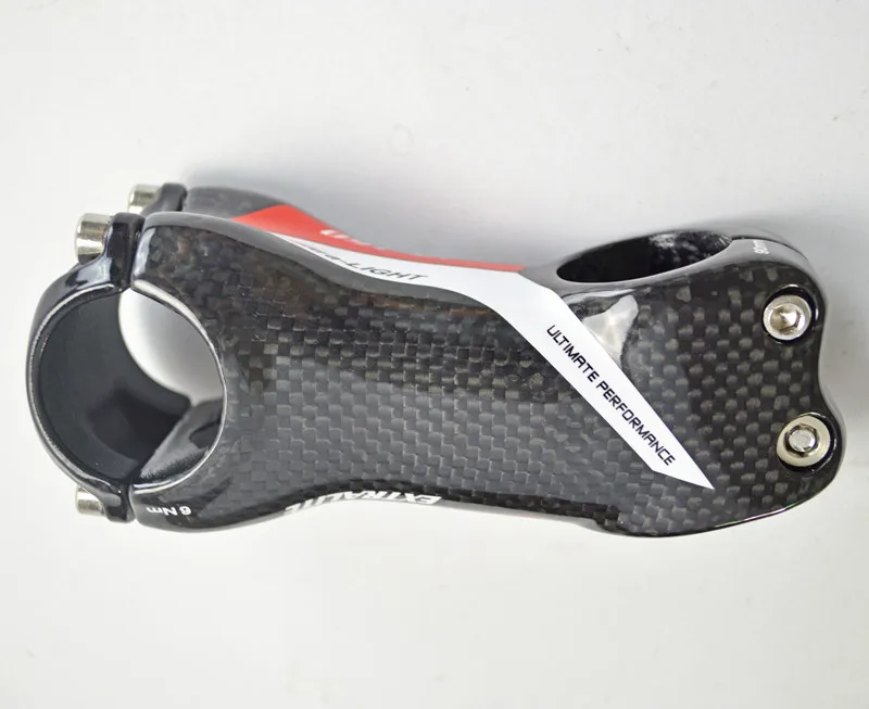 EXTRALITE carbon bicycle stem bike parts 6degrees 17 degree 70-130mm 3k finish for road MTB stems Riding equipment | Спорт и