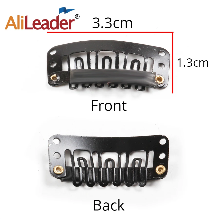 Расческа Alileader зажимы для наращивания волос металлический зажим челки