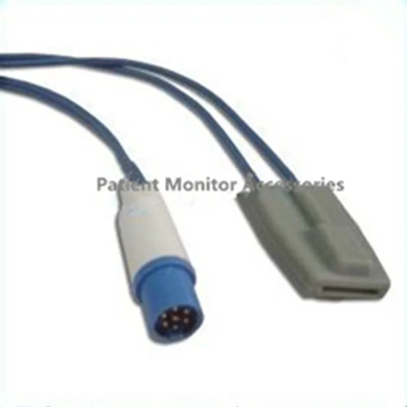 

Free Shipping Compatible For Drager 7pin Pediatric Silicone Spo2 Sensor Pulse Oximeter Spo2 Probe Oxygen Sensor Cable TPU 3M