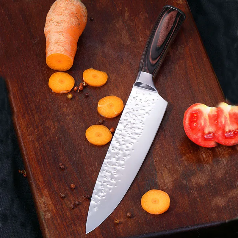 Кухонные ножи 8 &quotдюймовый нож шеф-повара из нержавеющей стали высокого качества