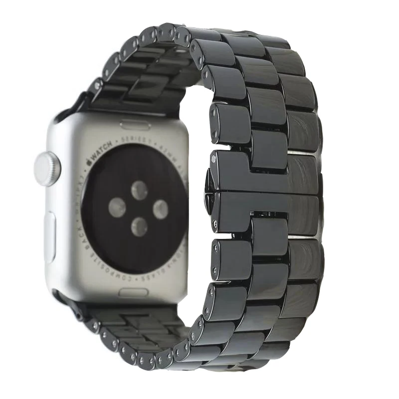 Керамический ремешок для Apple Watch iwatch 5 38 42 40 44 мм серия 4 3 2 1|Ремешки часов| |
