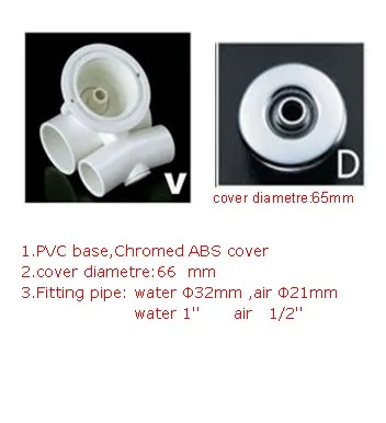 Струйная и водяная насадка для массажной ванны 2 5 дюйма шланг 33 мм (1 1/4 дюйма)