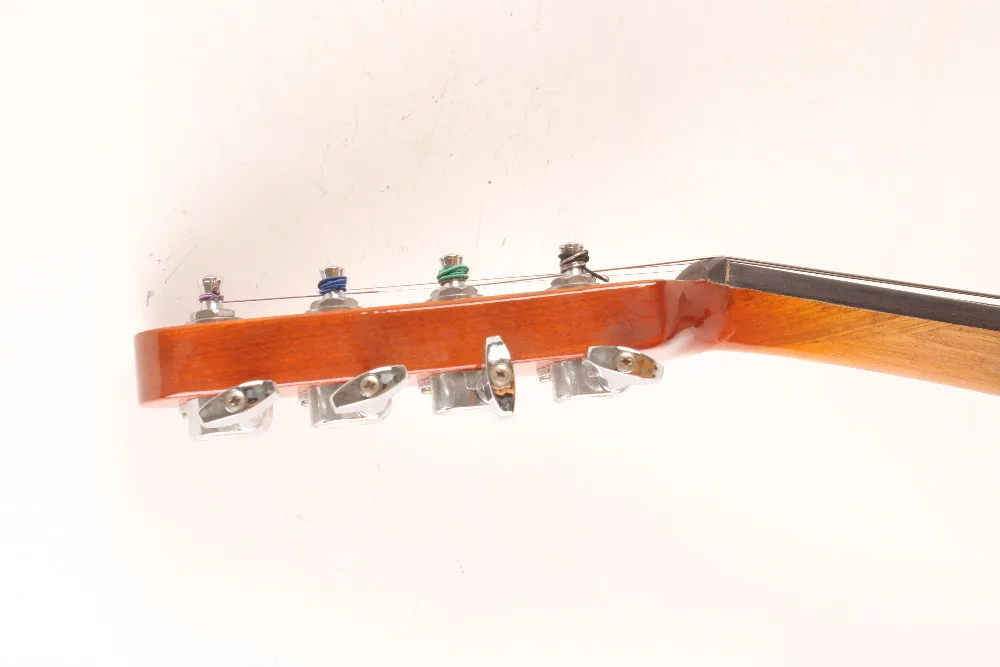 4 струнная электрическая скрипка новинка 4/4 форма пламенной гитары твердая