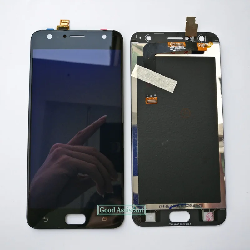 Черный/белый 5 дюймов для Asus Zenfone 4 Selfie ZD553KL X00LD Полный ЖК-дисплей + дигитайзер
