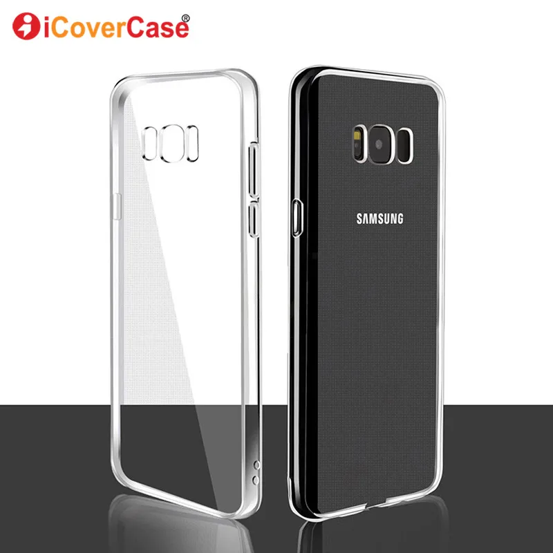 Soft TPU Cases For Samsung Galaxy S8 Plus S8plus Case Back Cover Protector Silicone Shell Clear Etui Coque Bag Phone Accessories |
