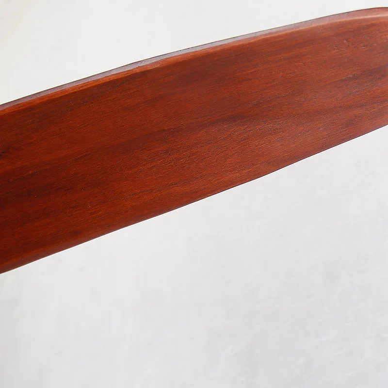 Современный потолочный вентилятор бесшумный с простыми полыми деревянными