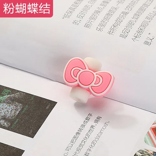 As the photo Мультфильм Kawaii животные Ститч Hello Cat Бэтмен USB кабель наушник линии экономии для мобильного телефона зарядки линии передачи данных протектор EB - Цвет: As the photo