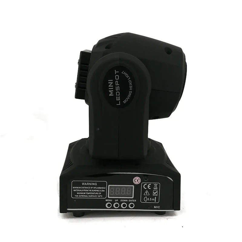 2 шт./лот, 30 Вт Светодиодный светильник Gobo Spot moving head DMX512 Disco вечерние DJ Club effect светильник ing