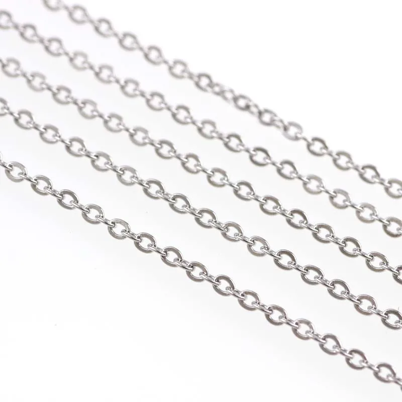 Цепочка Из Нержавеющей Стали для ожерелья браслета 5 метров|Ювелирная фурнитура