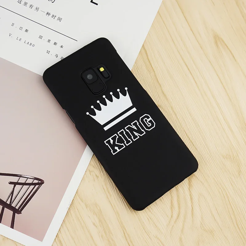 King Чехол для samsung S8 S9, мягкий матовый чехол s для samsung S8Plus S9Plus, Coque Capinhas - Цвет: King