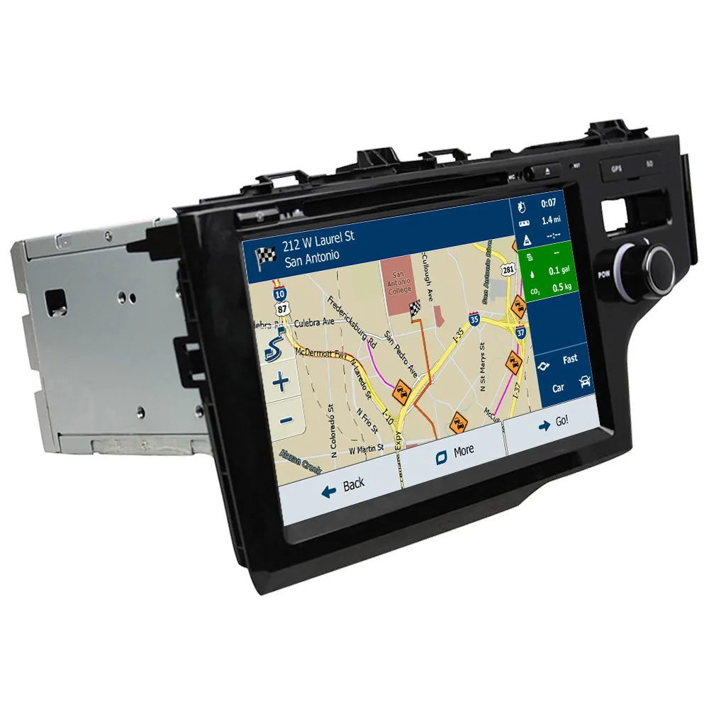 KLYDE " ips 4G Android 8 7,1 Восьмиядерный 4 Гб ОЗУ 32 Гб ПЗУ автомобильный dvd-плеер Радио Стерео gps навигация для Honda Fit Jazz