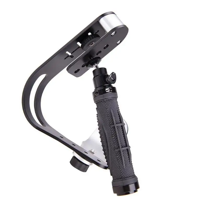 Лук тип камеры ручной DV видеокамера Стабилизатор для Gopro DSLR SLR цифровая камера Спорт DV алюминиевый Стабилизатор камеры