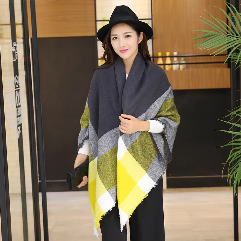 Шарфы женские шарф вязаный зимний красивая теплая подарки для женщин