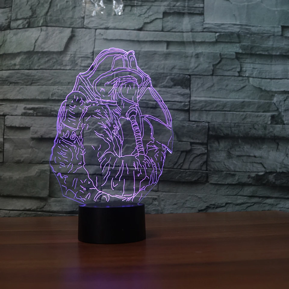 Светодиодный ночник для спальни 7 цветов с USB портом|light gift|nightlight ledsleep light |