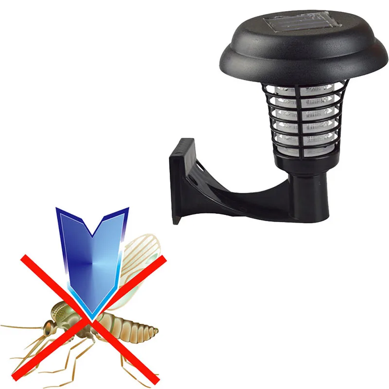 Солнечные УФ Zapper вредителей ловушка лампа светодиодный наружное средство от