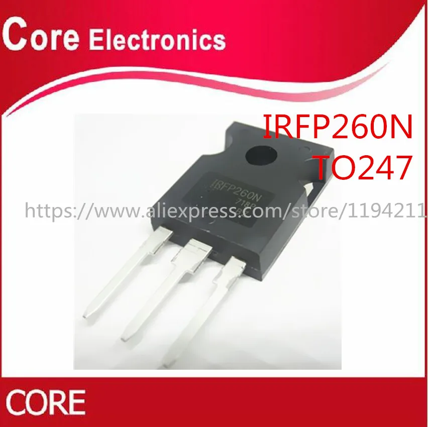20 шт./лот IRFP260NPBF IRFP260N TO 247 IRFP260 MOSFET IC|Интегральные схемы| |