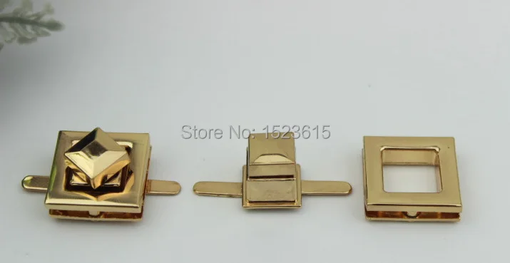 Фурнитура для чемоданов аксессуары золотой литой твист замок t riangle сумка