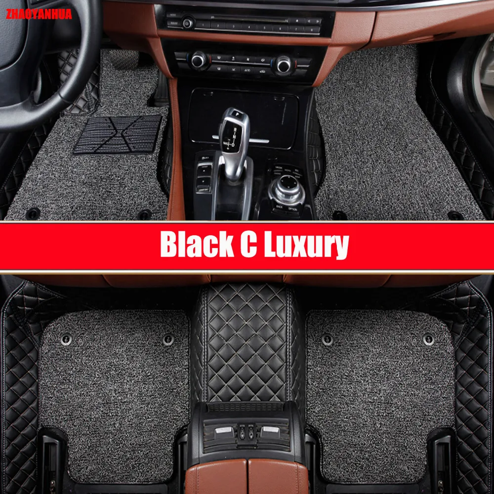 

ZHAOYANHUA car floor mats for Nissan altima Rouge X-trail Murano Sentra versa Tiida Anti-slip car-styling carpet liner