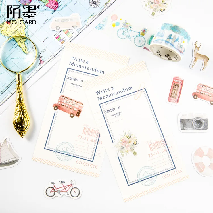 

Go Journey Travel Bullet Journal Decorative Stationery Stickers Scrapbooking DIY Diary Album Stick Lable
